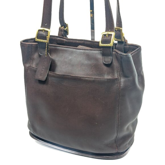 COACH Vintage Leather Costa Rica Handmade Shoulder Bag - Picture 14 of 15